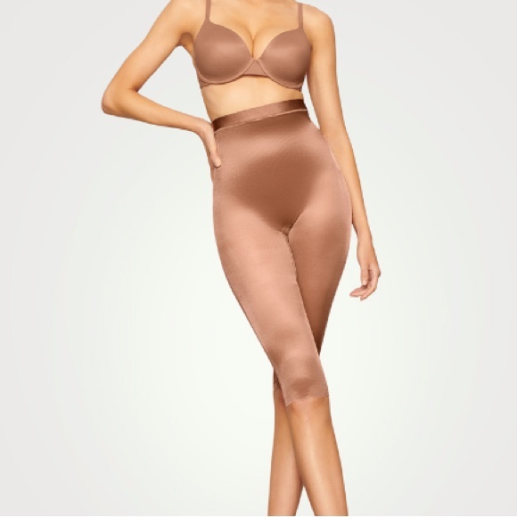 SKIMS Barely There Cropped Shapewear Sienna Size XL - Picture 2 of 4